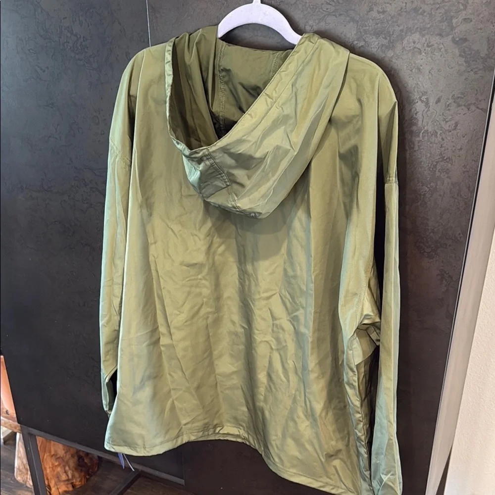 Unisex Champion Green Oversized Hoodie Jacket